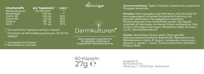 Darmkur Darmkulturen & L-Glutamin