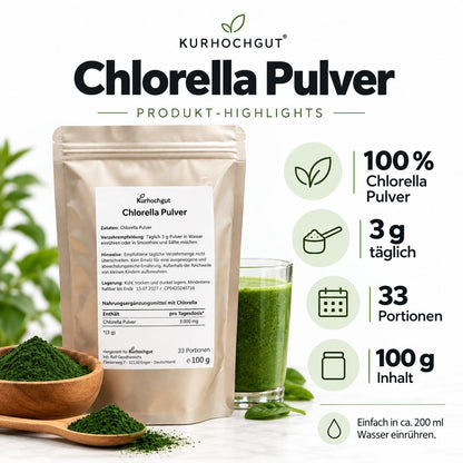 Chlorella Pulver 100g