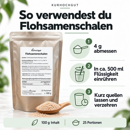 Flohsamenschalen 100g